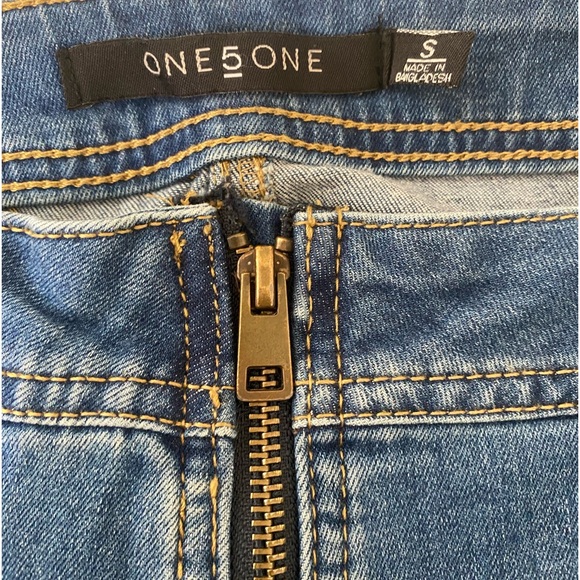 One 5 One   151 Denim Full Zipper Skirt
Size: Small - Picture 4 of 8